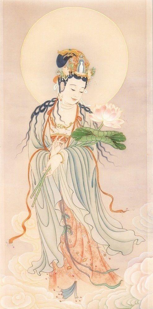 珍贵大势至菩萨造像