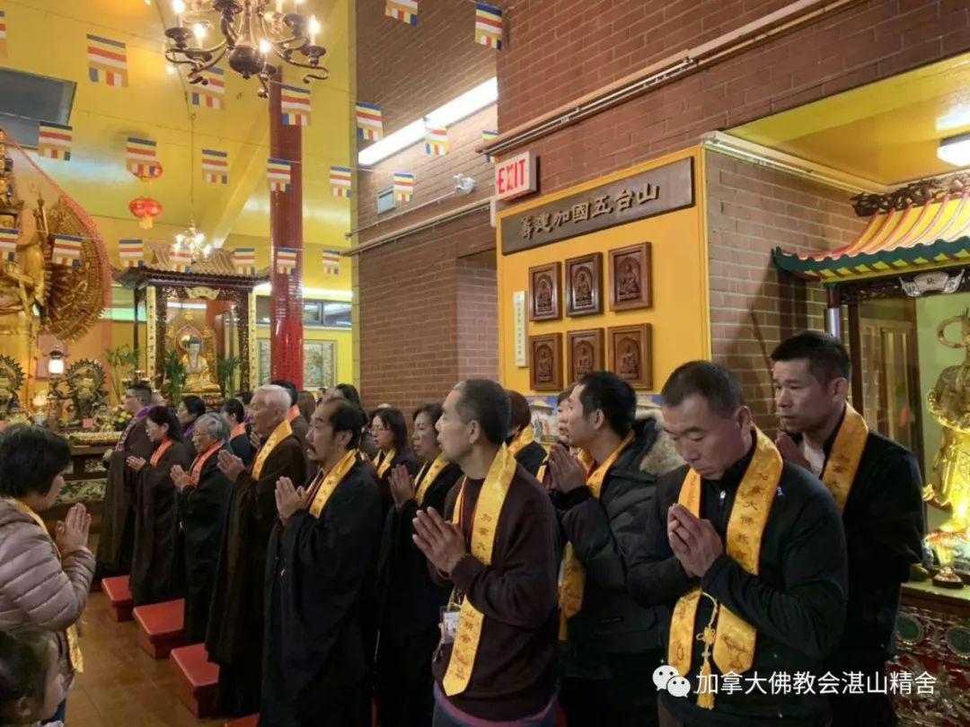 湛山精舍启建每年一度精进佛七
