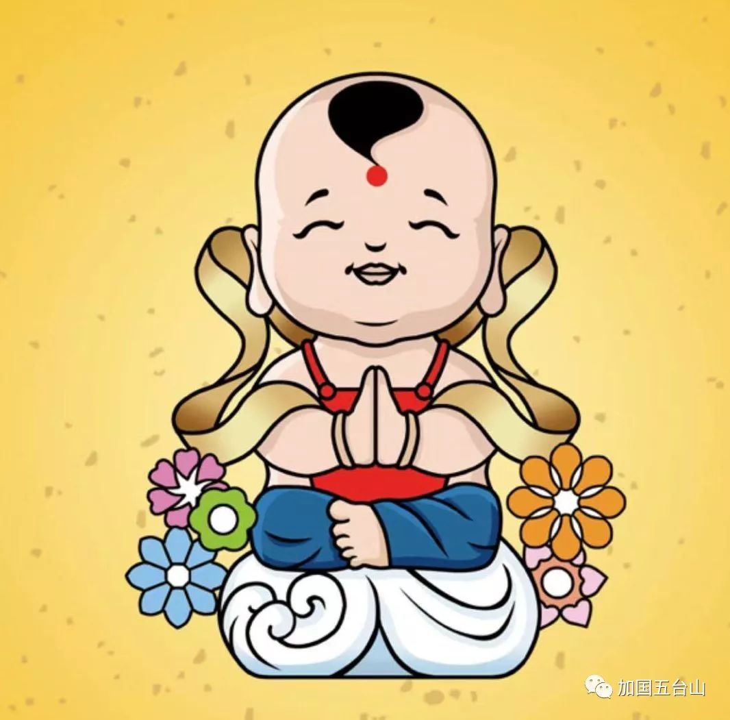 加国五台山吉祥物——善财童子