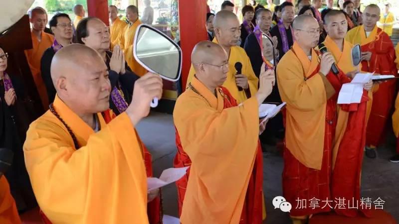 护法神落户加拿大 『五爷』升座仪式