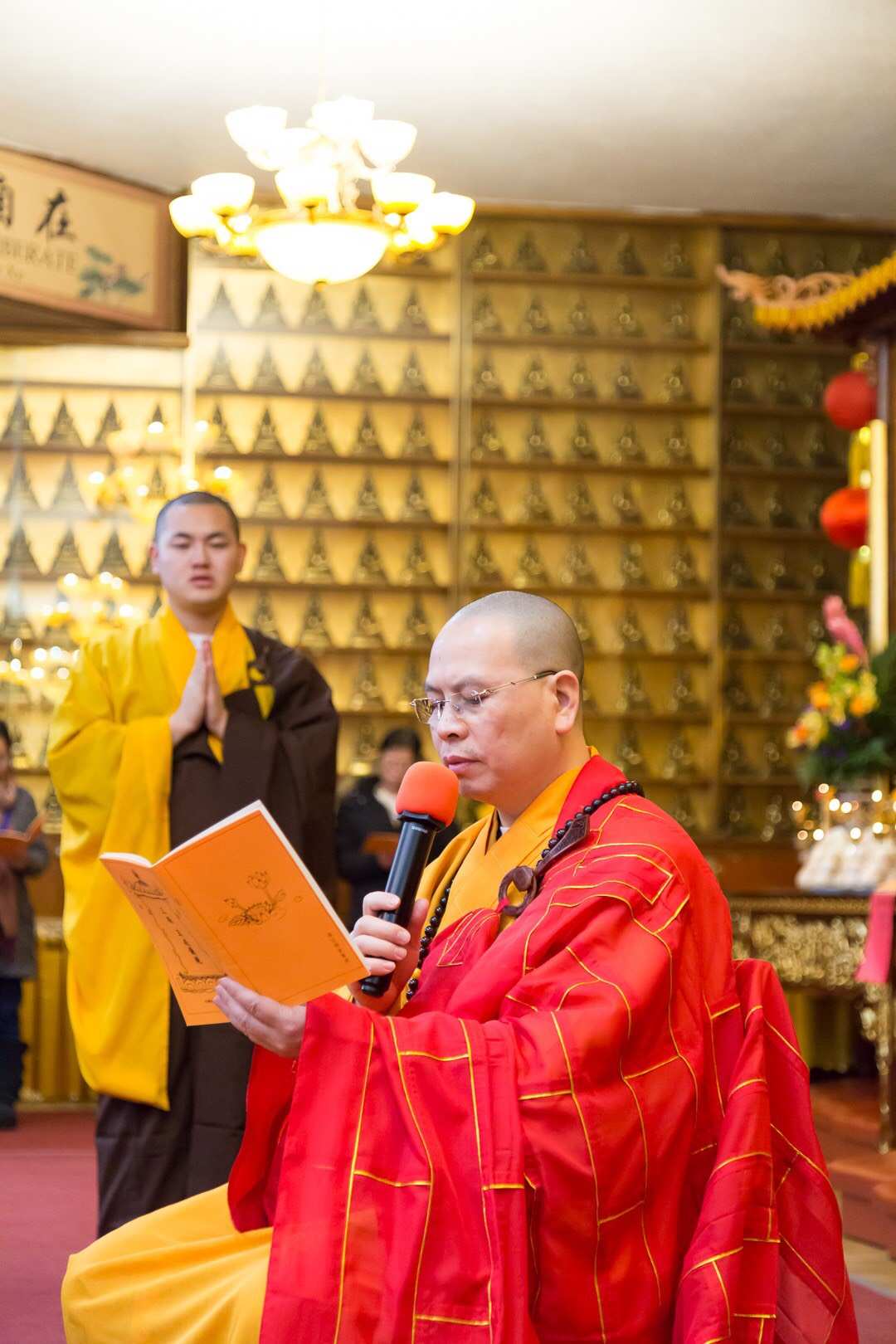 观音菩萨圣诞 传授三皈五戒